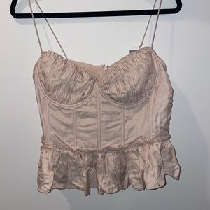 H&M corset top